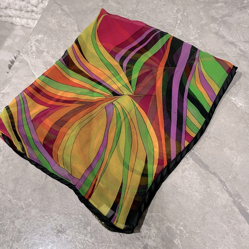 Bernie of New York 100% Silk Scarf